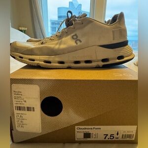 On Running Cloudnova Form Women Shoes - White Eclipse